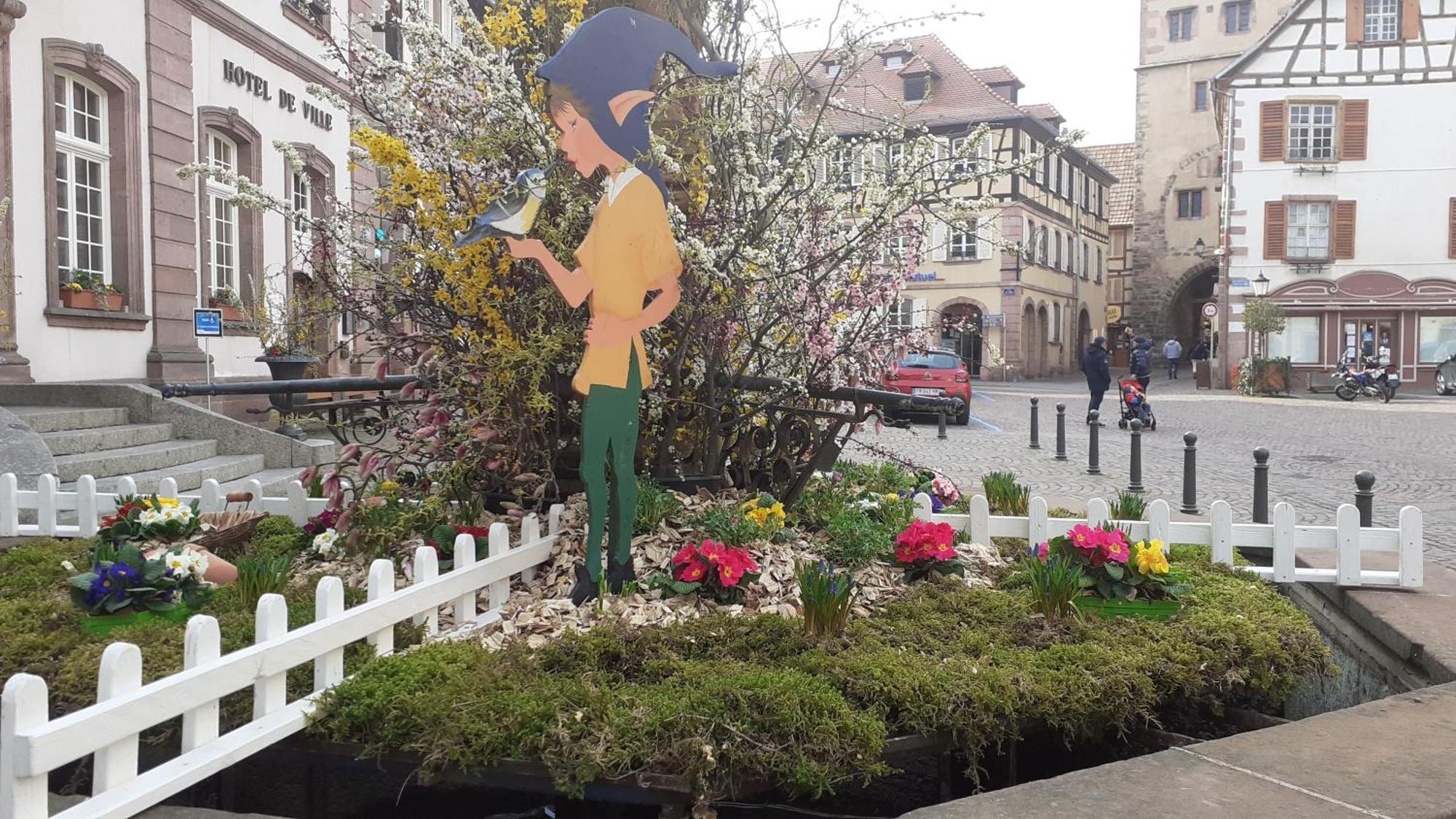 Aux Pieds Des Vignes Bed & Breakfast Ingersheim Bagian luar foto